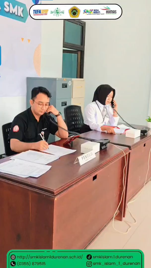 PT Indo Bismar Kembali Berkontribusi sebagai Penguji UKK di SMK Islam 1 Durenan Trenggalek