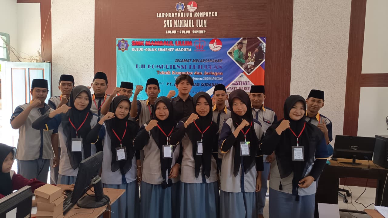 Sinergi Dunia Industri dan Pendidikan: PT Indo Bismar Uji Kompetensi Siswa TKJ SMK Mambaul Ulum Guluk-Guluk Sumenep